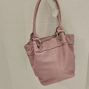 Tignanello Lilac Leather Purse